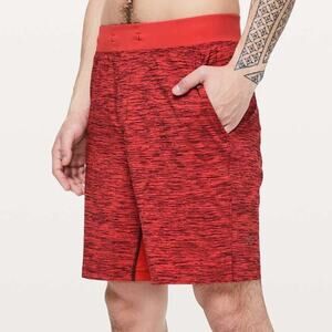 Lululemon T.H.E. Short 9" Linerless Invert Heather Plum Shadow Men's Small EUC